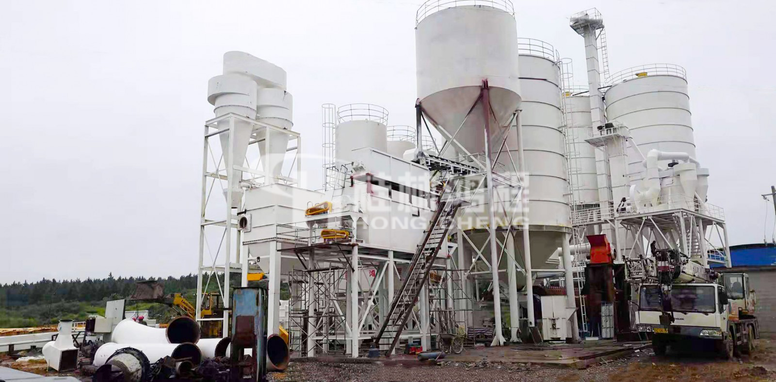 桂林鴻程氫氧化鈣生產線