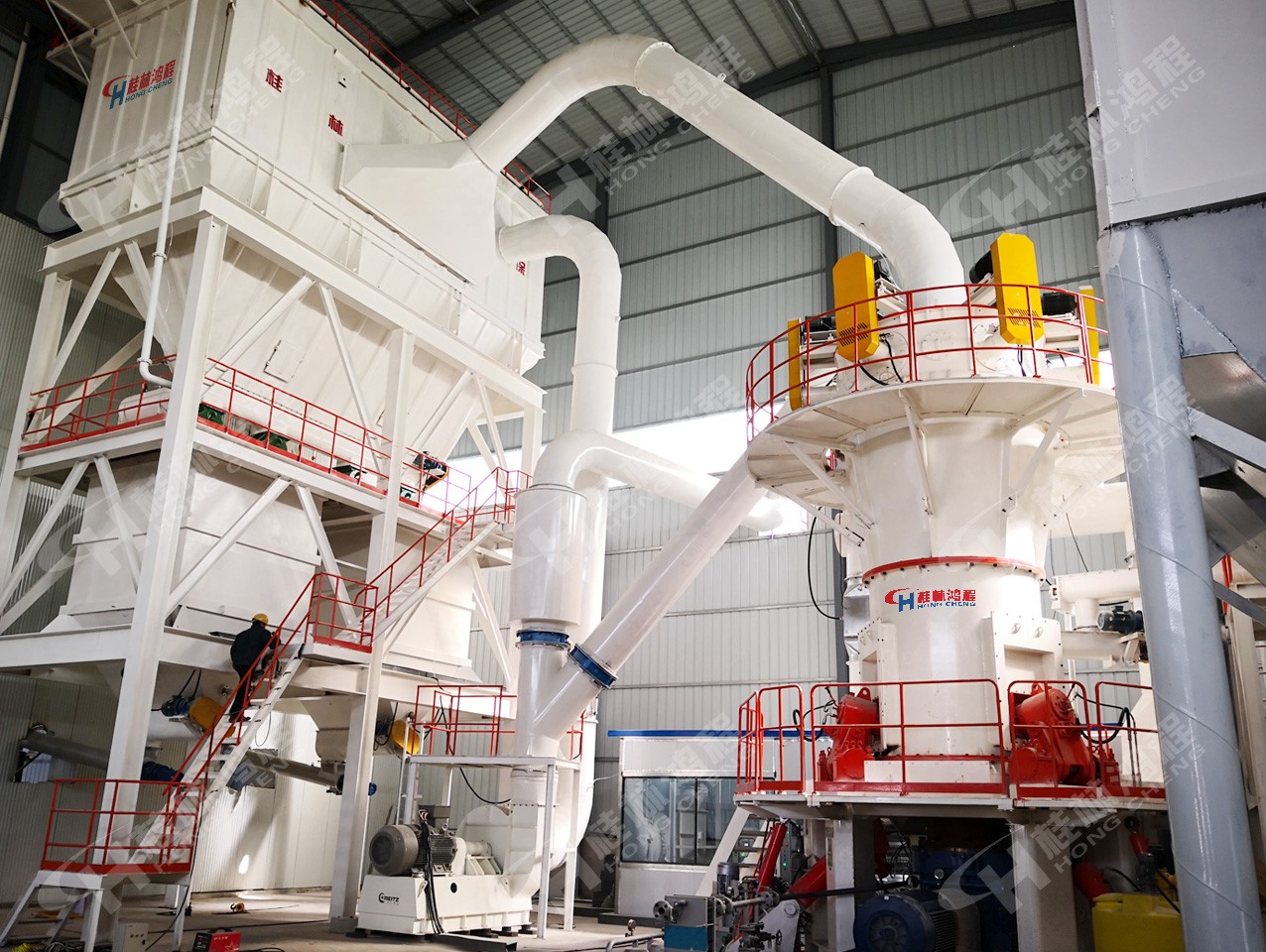 磨生石灰用什么磨機2500目HLMX1700超細立磨 磨生石灰用什么磨機2500目HLMX1700超細立磨